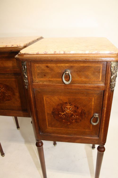 Pair of 19th-century French Bedside Tables