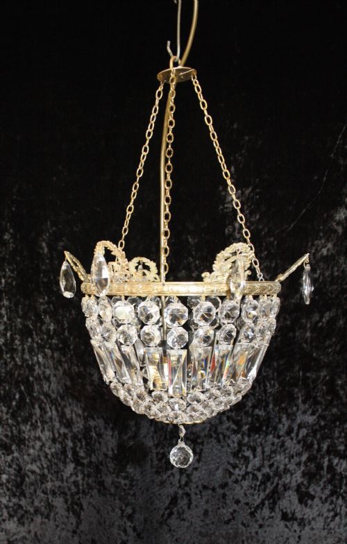 Prison Bag Chandelier