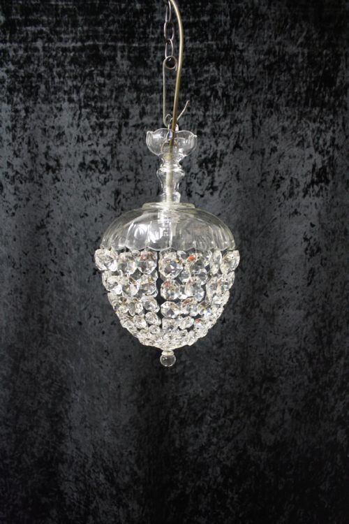 Glass Dome Top Chandelier