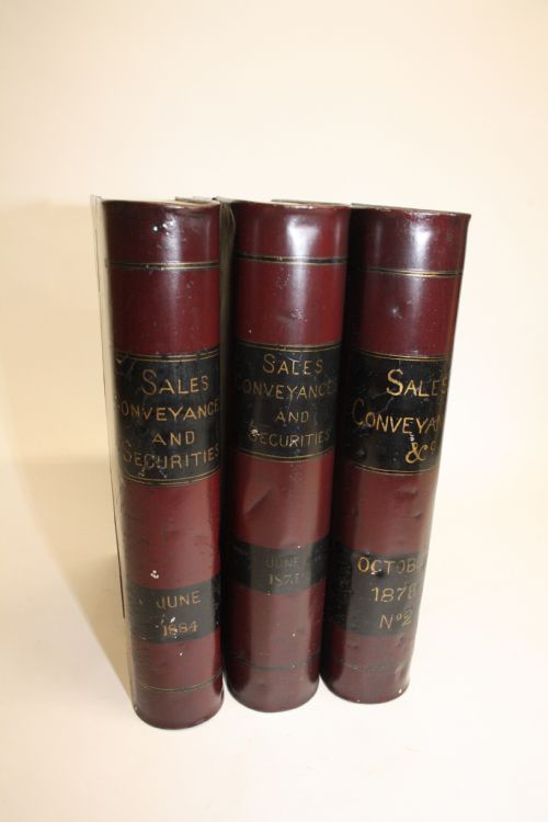 Three Toleware File Boxes