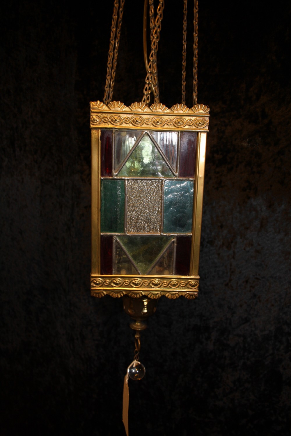 Arts and Crafts Hall Lantern
