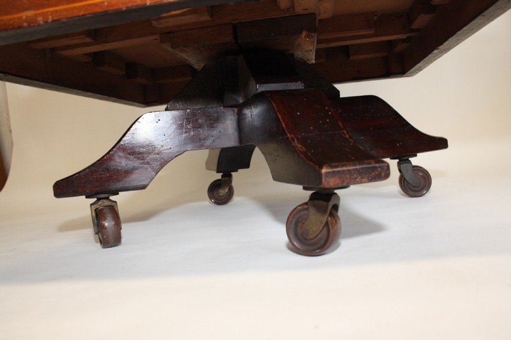 19th Century mahogany revolving bookcase View XIII