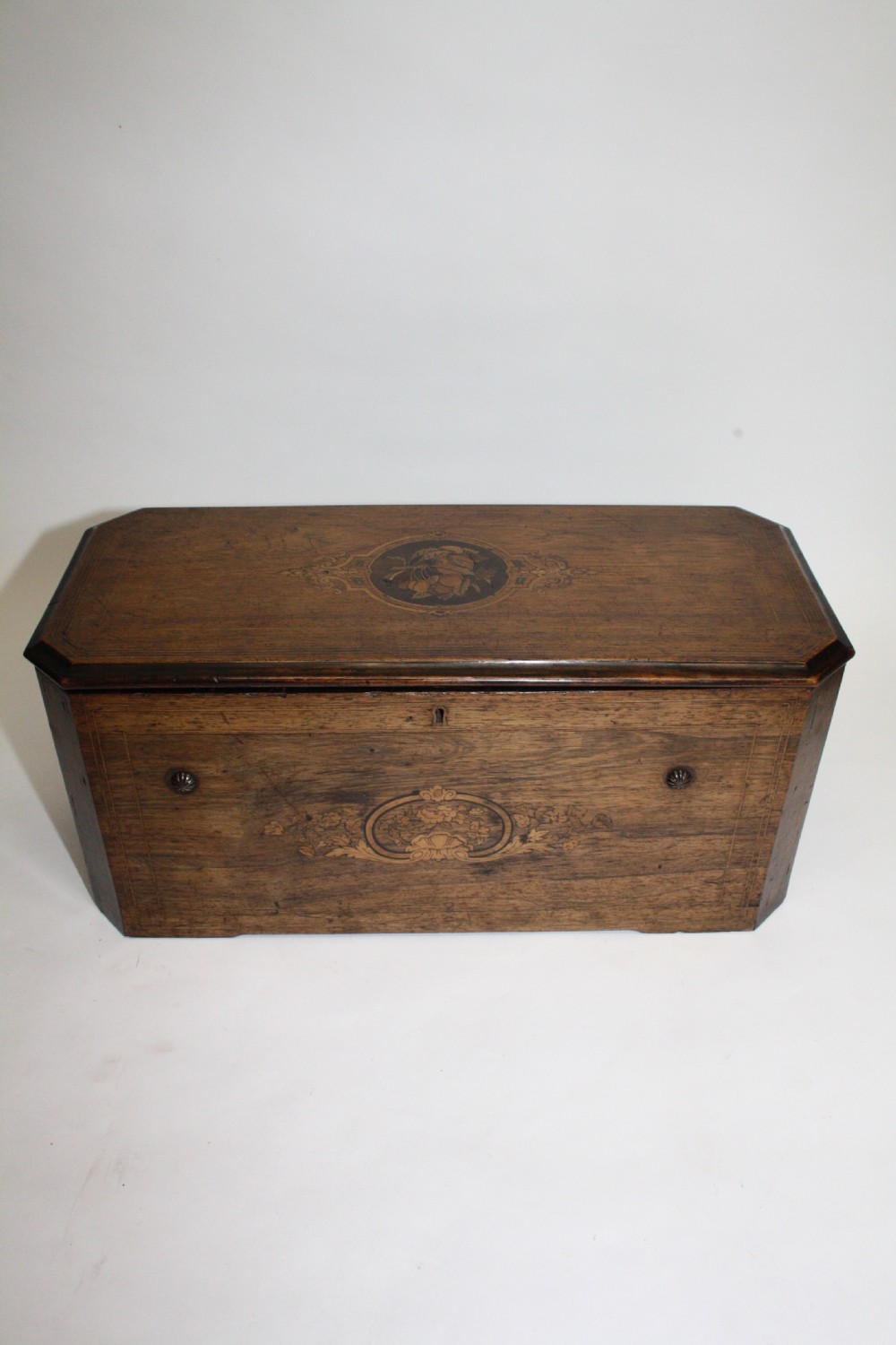 Rosewood box, late 19th century