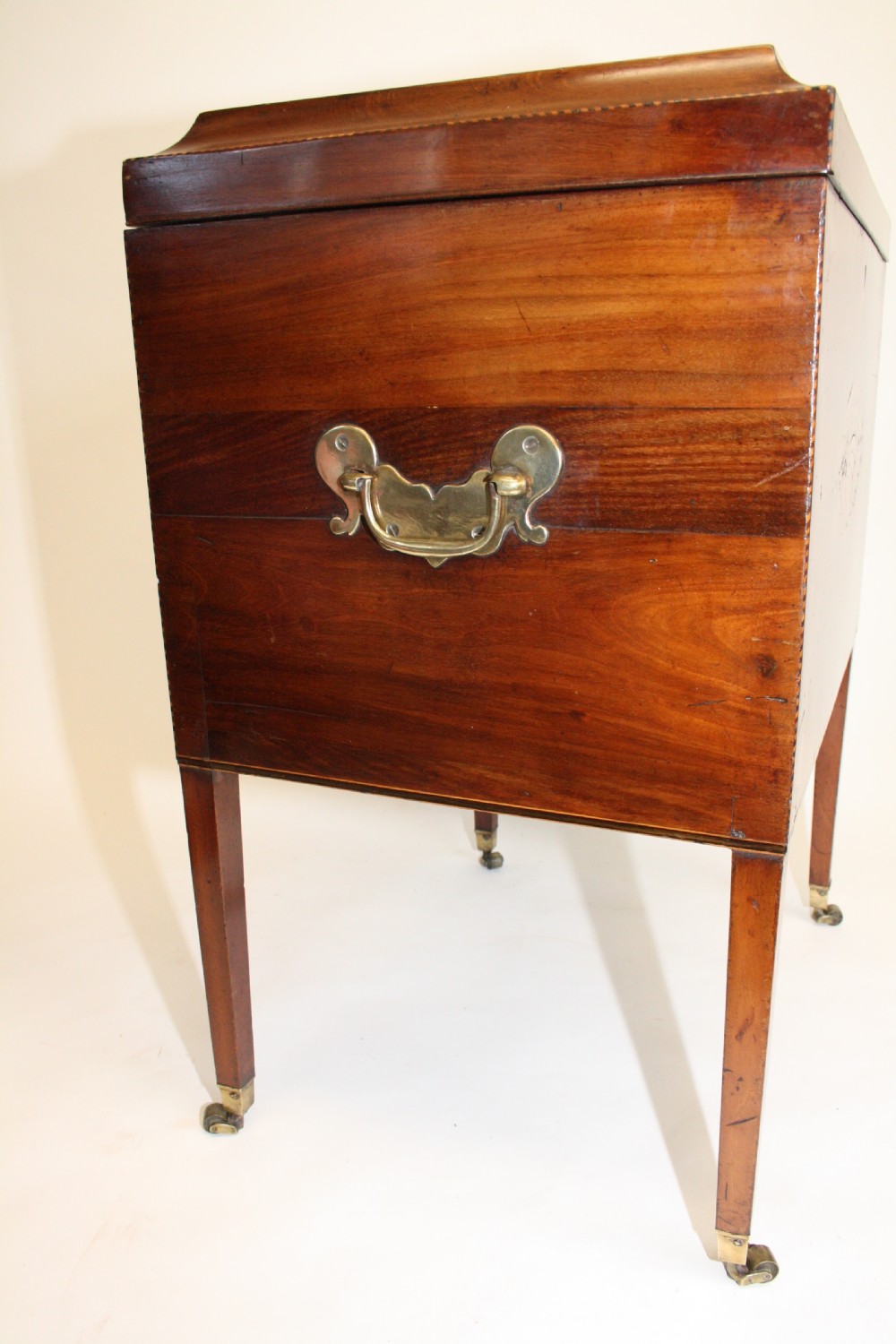 George III mahogany wine cooler View VII