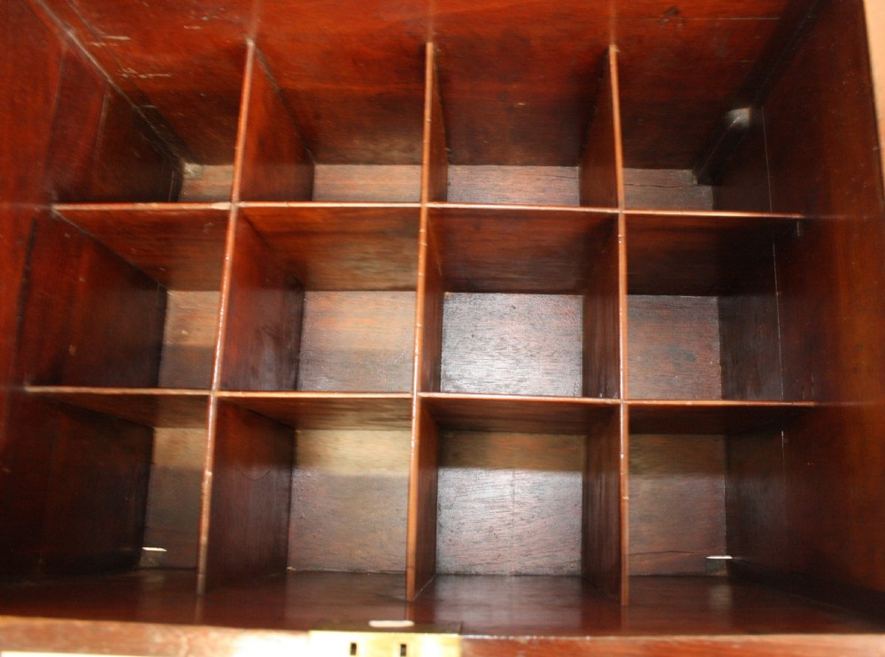 George III mahogany wine cooler View XII