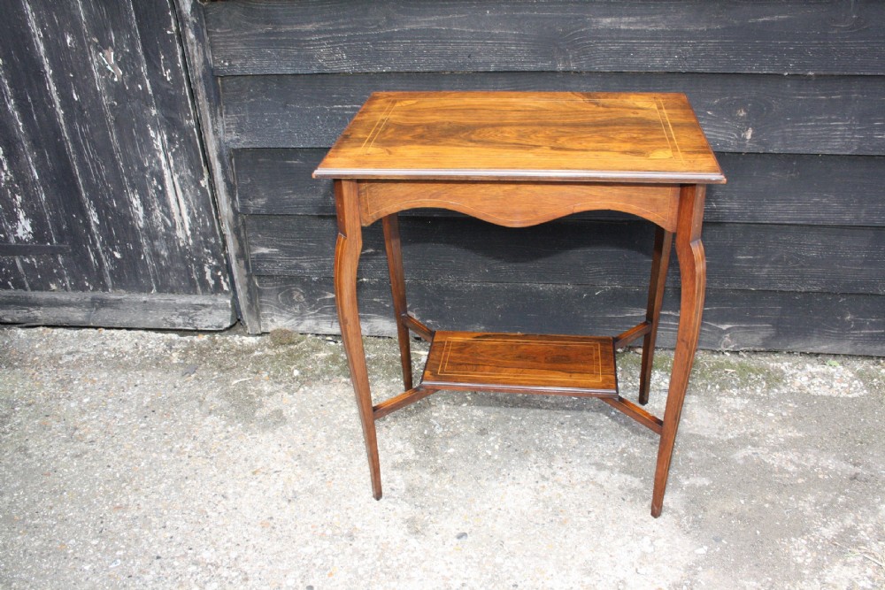 Late 19th century rosewood occasional table