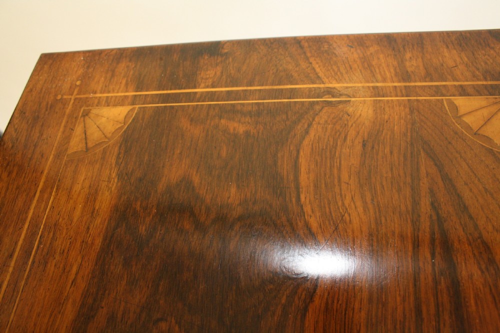 Late 19th century rosewood occasional table View V