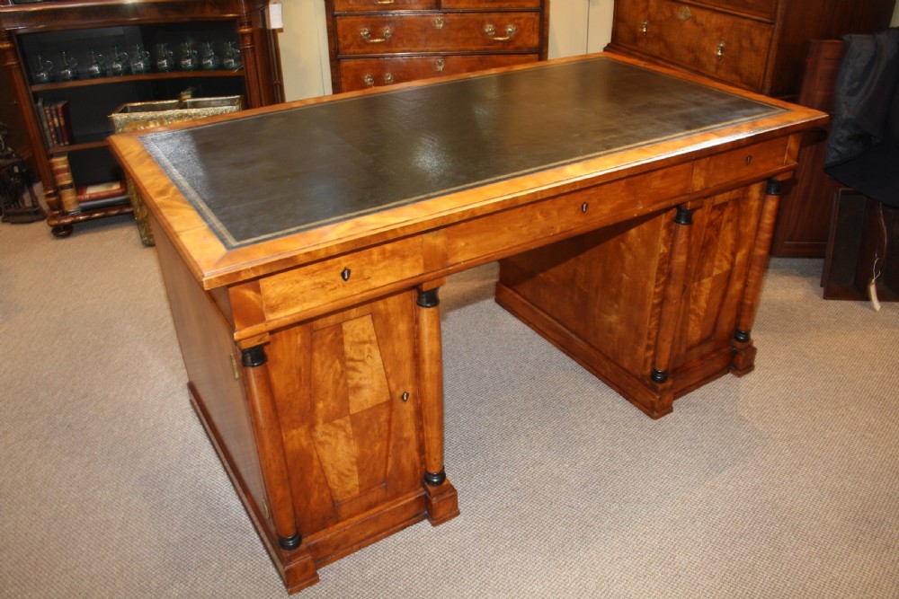 Art Deco Pedestal Desk