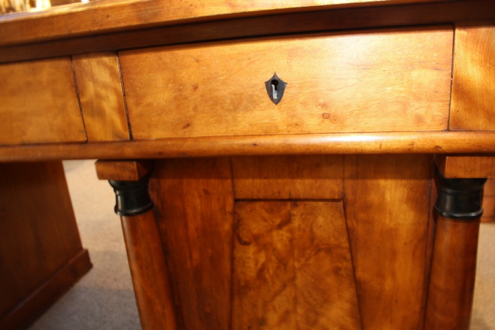 Art Deco Pedestal Desk View IV