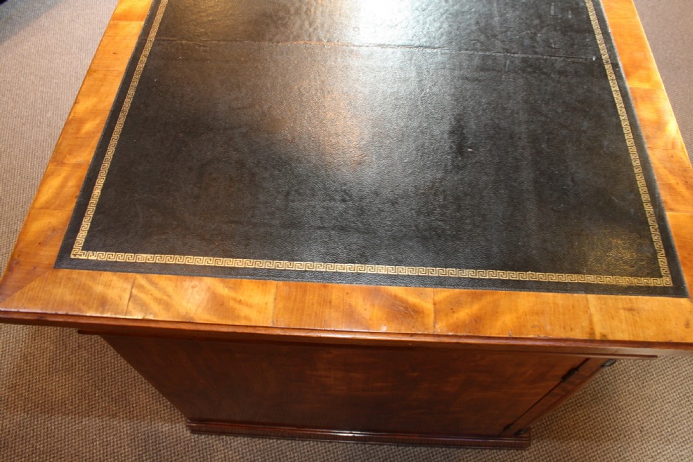 Art Deco Pedestal Desk View VI