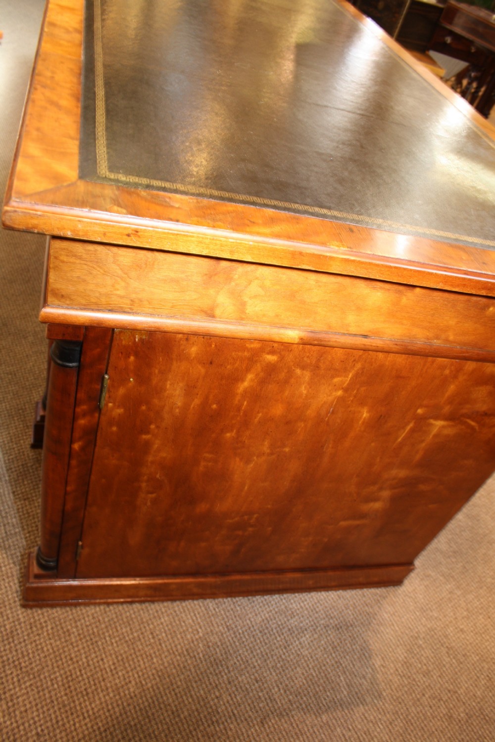 Art Deco Pedestal Desk View VIII