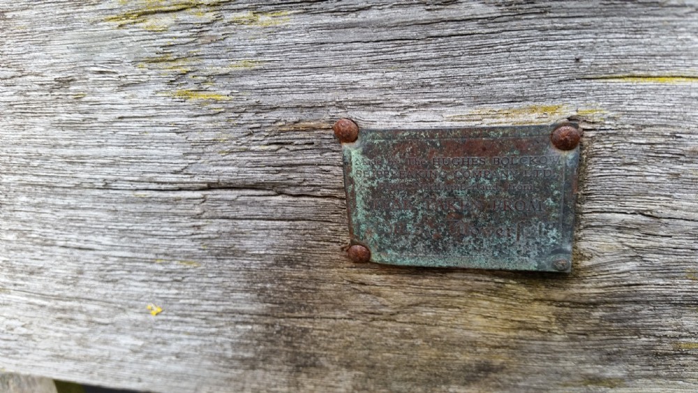 Late 19th Century Teak Garden Bench View V