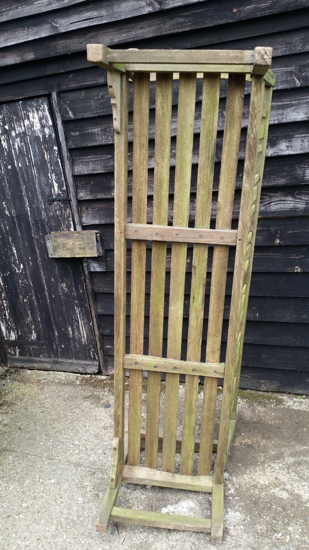 Late 19th Century Teak Garden Bench View X