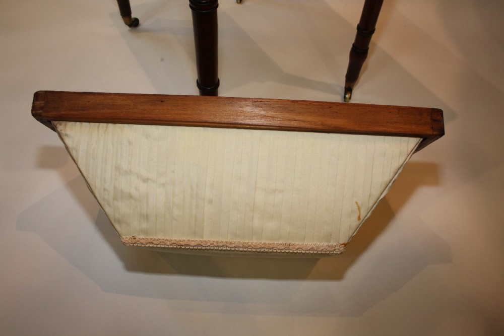 Regency Mahogany Work Table View II