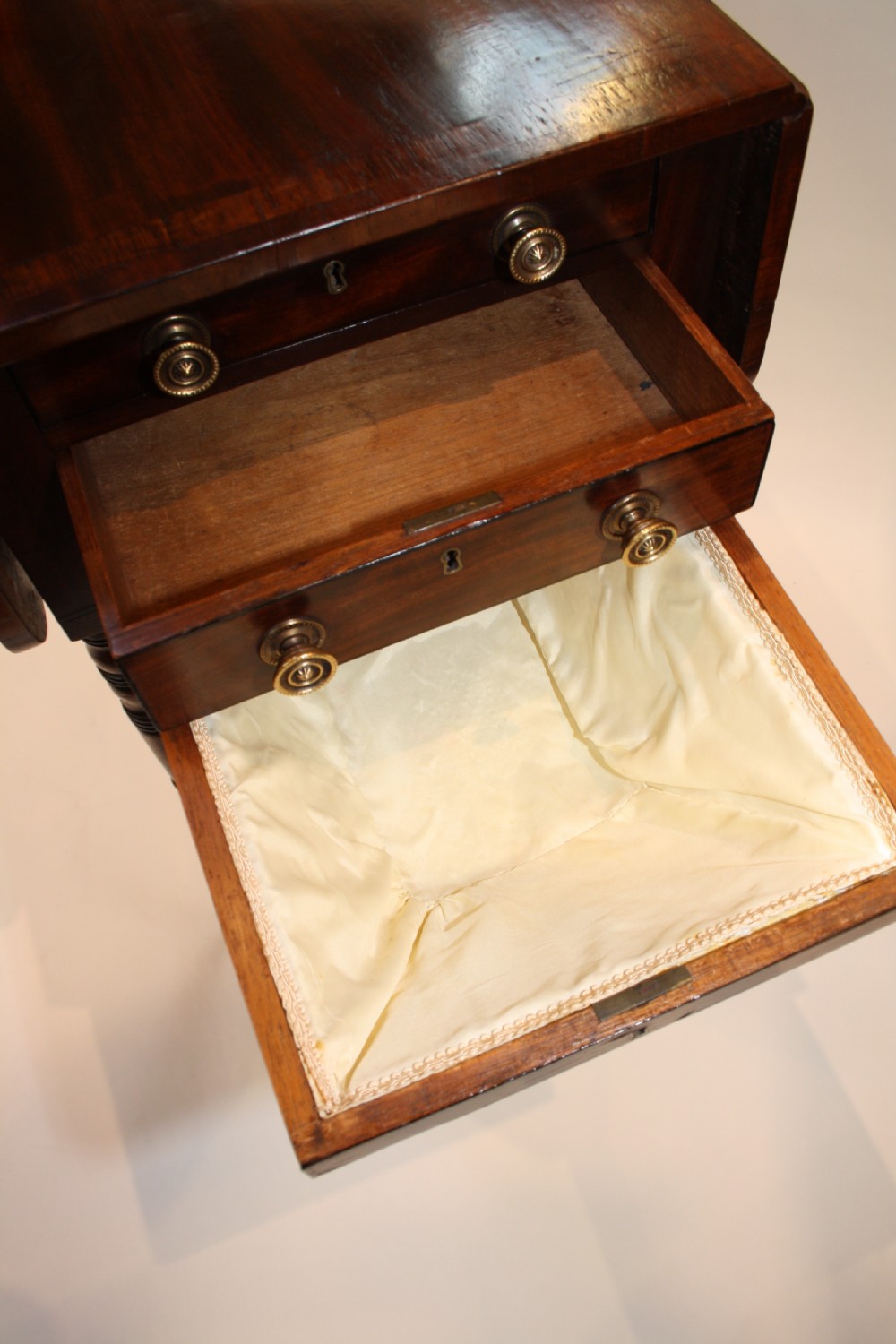 Regency Mahogany Work Table View IV