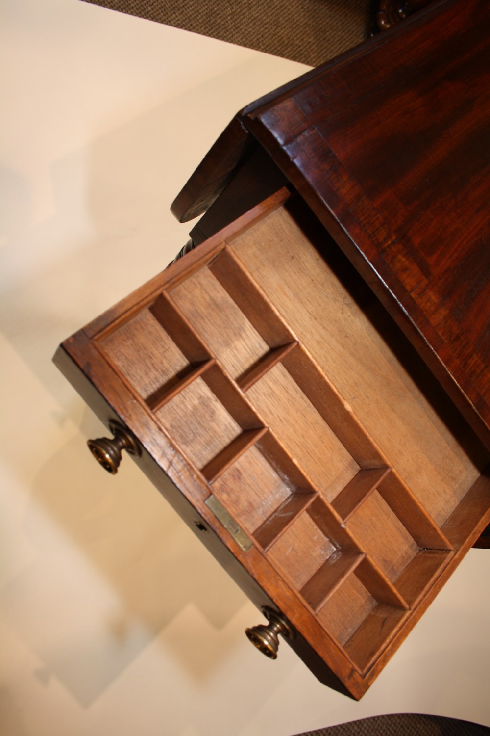 Regency Mahogany Work Table View VI