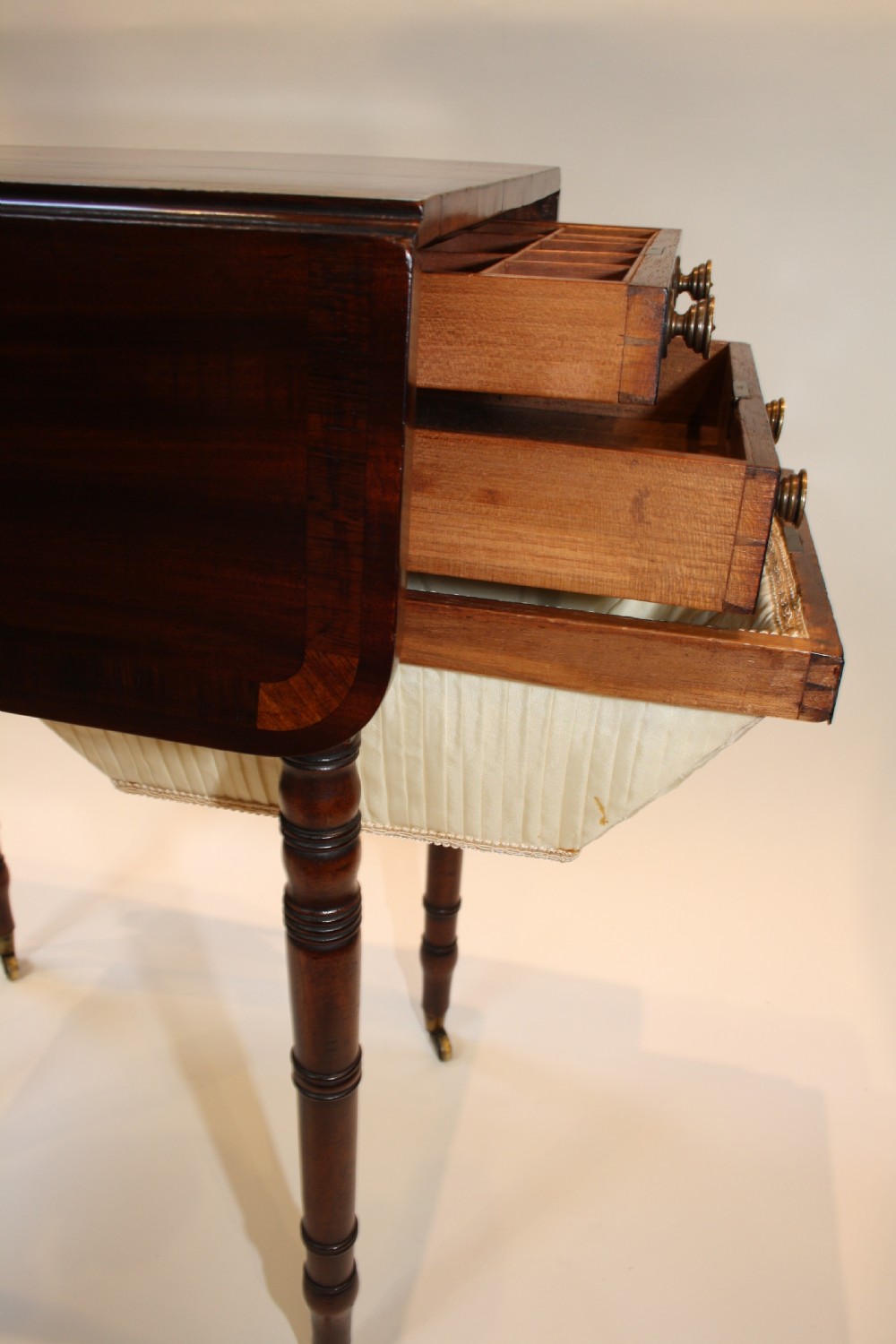 Regency Mahogany Work Table View VIII