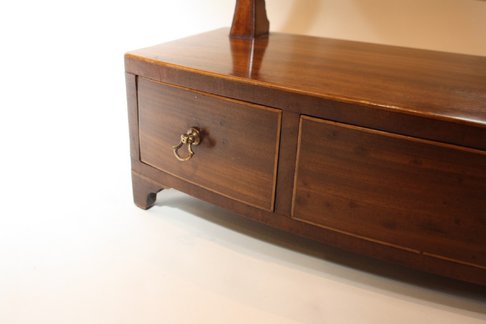 George III Mahogany Dressing Mirror View III
