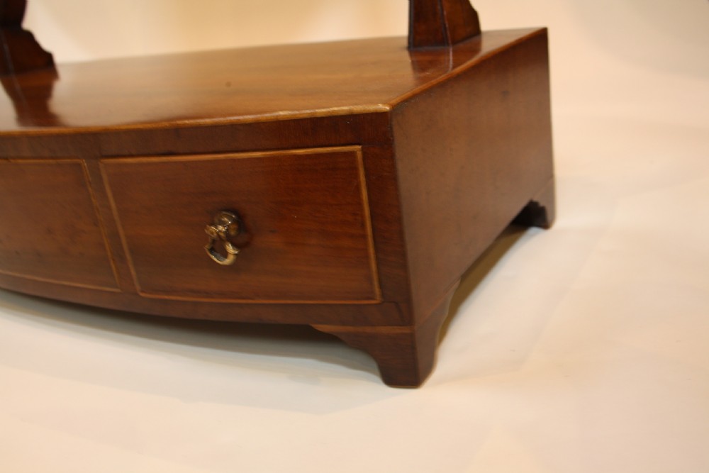 George III Mahogany Dressing Mirror View VI