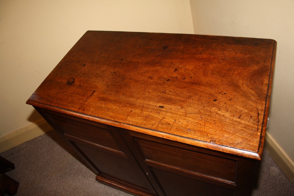 Mahogany Collectors Cabinet View II