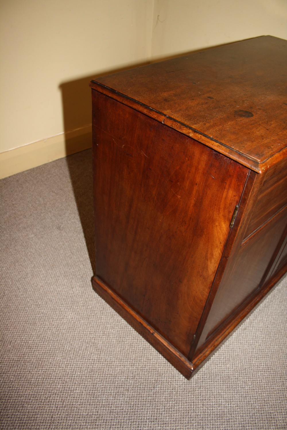Mahogany Collectors Cabinet View III
