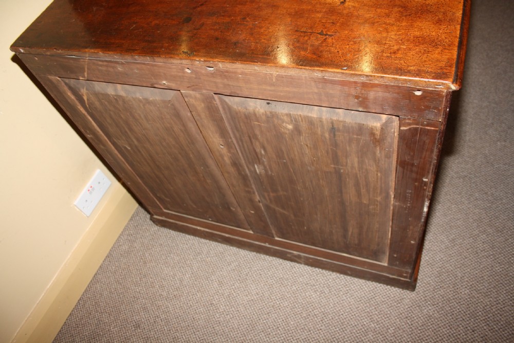 Mahogany Collectors Cabinet View V