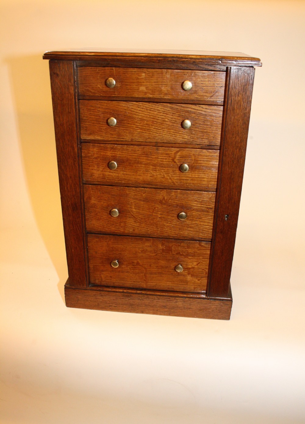 Early 19th Century Oak Wellington Chest