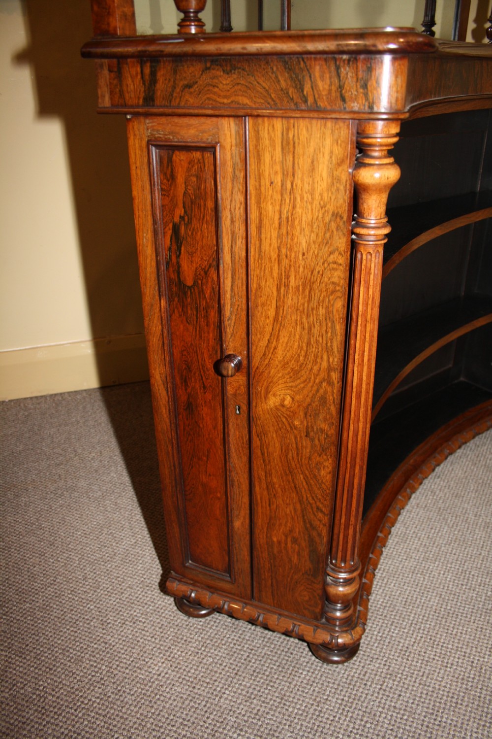 Regency Inverted Bookcase View VIII
