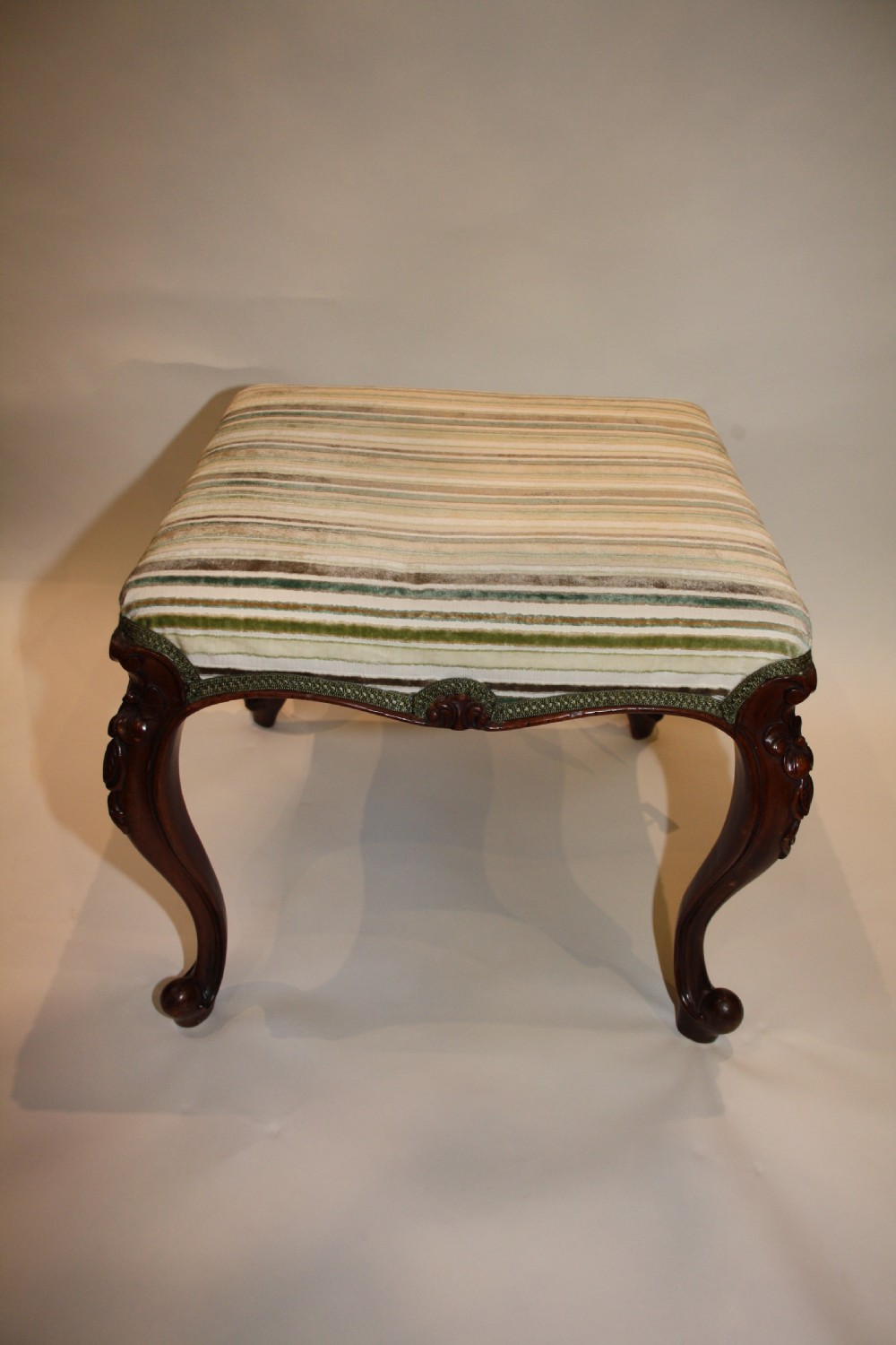 19th Century Walnut Stool View IV