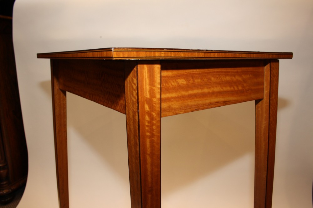 Regency Satinwood Occasional table View IX