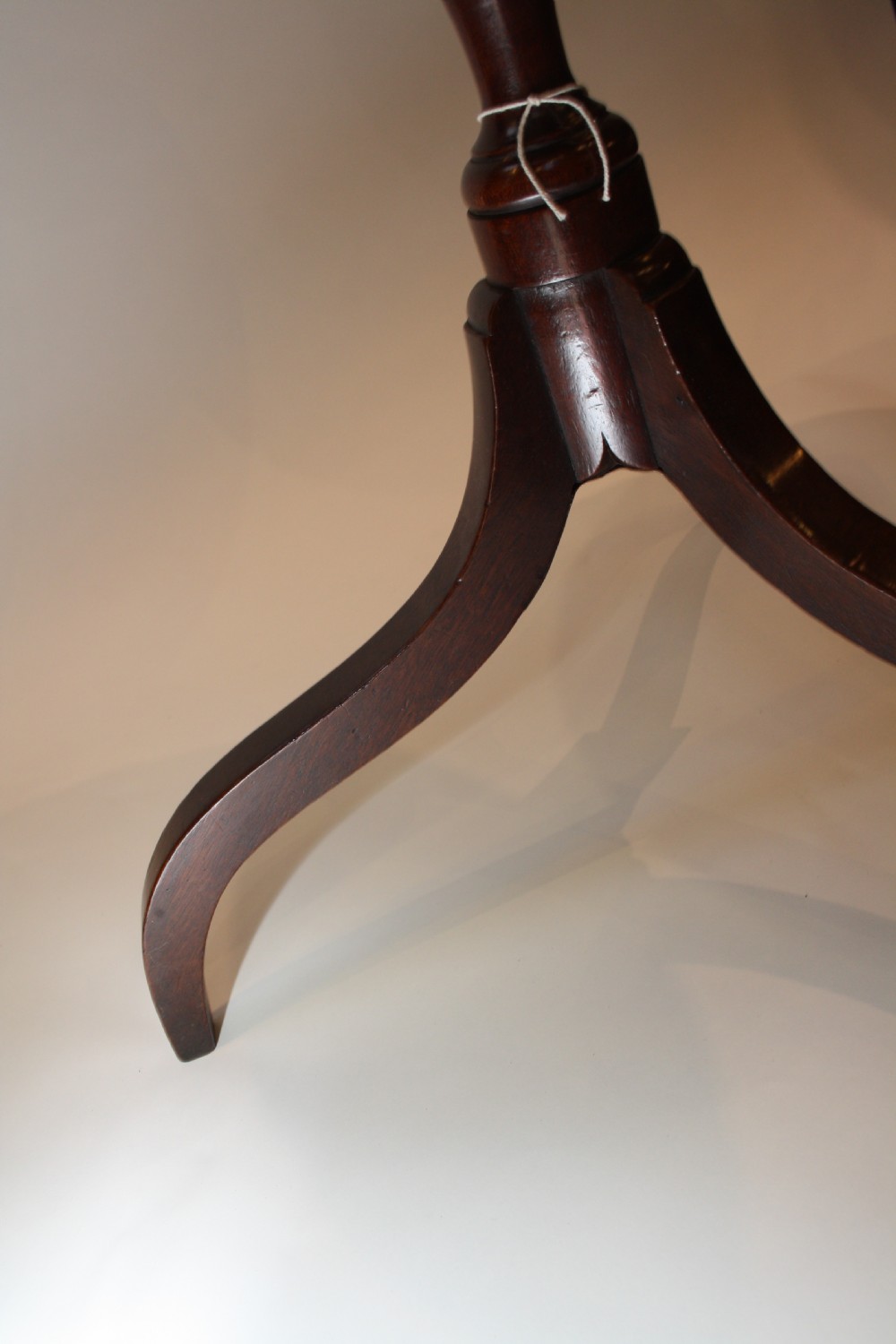 Mahogany Tripod Table View VII