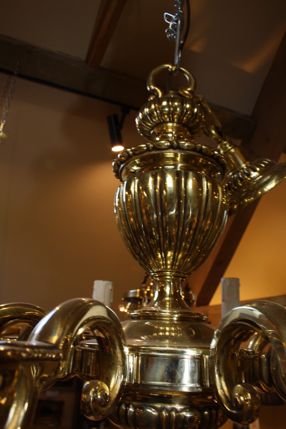 Art Deco Chandelier, William IV Style View IV