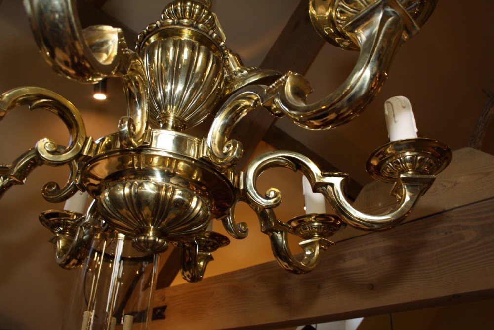 Art Deco Chandelier, William IV Style View V