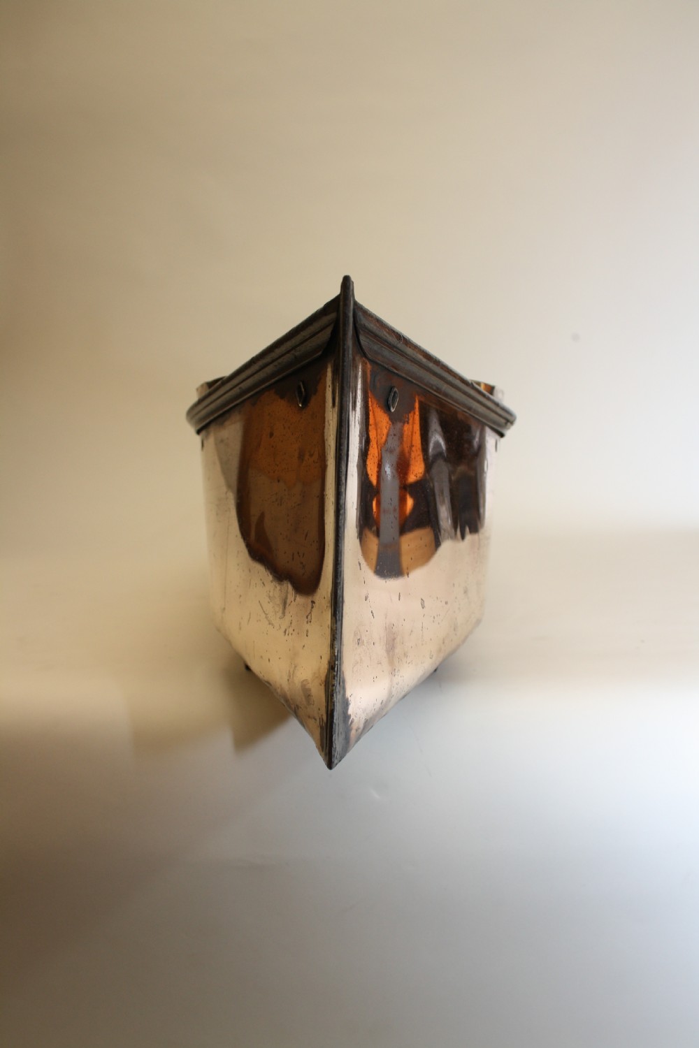 1890s Decorative Copper Boat View XIII