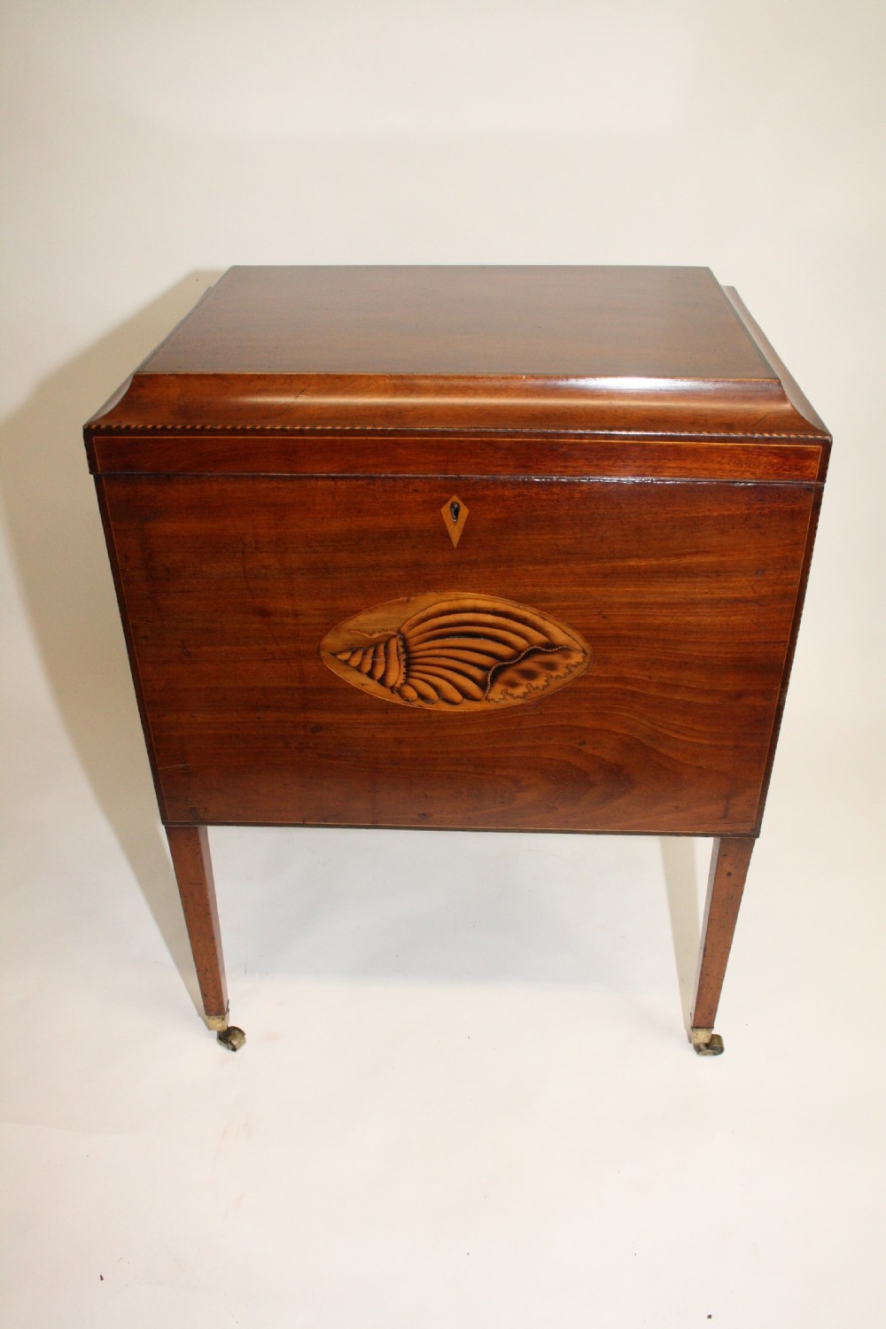 George III mahogany wine cooler