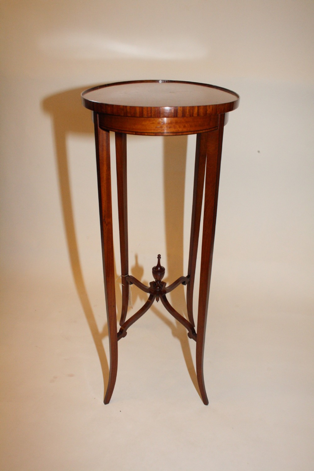 Satinwood Oval Occasional Table View III