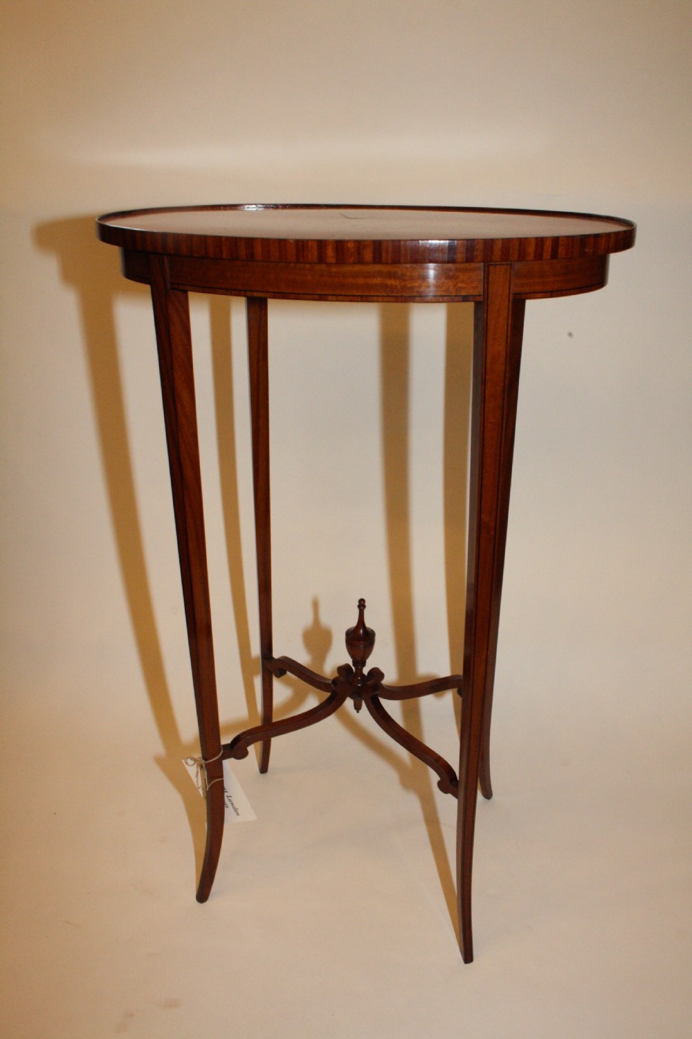 Satinwood Oval Occasional Table View V