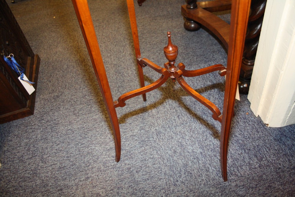 Satinwood Oval Occasional Table View VII