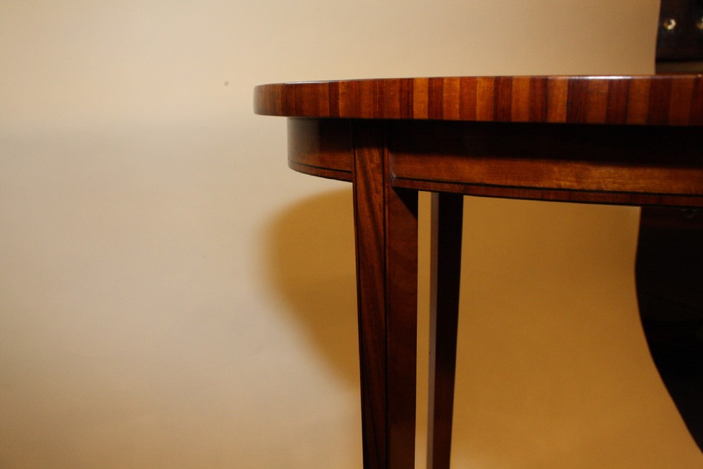 Satinwood Oval Occasional Table View VIII