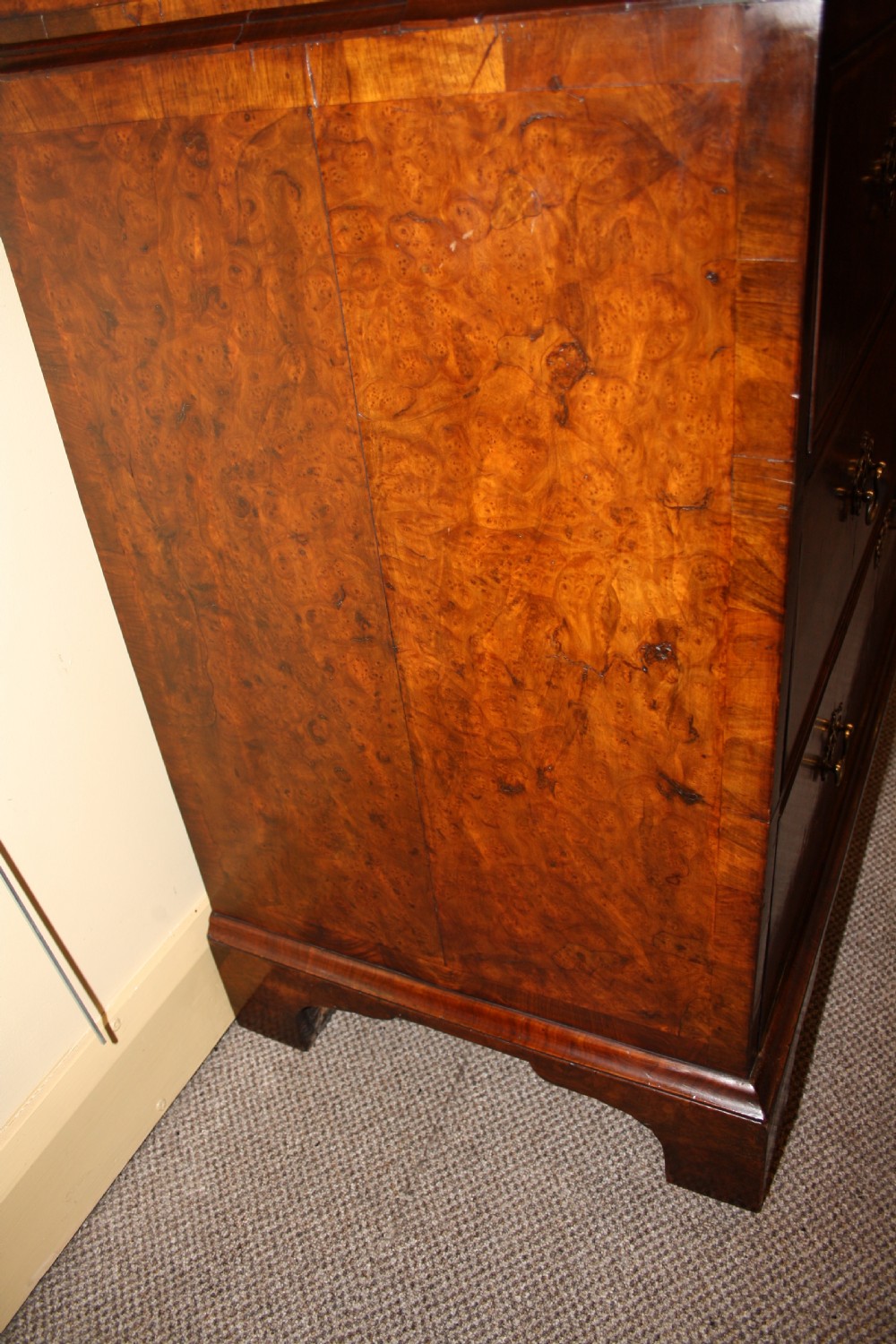 Burr Walnut Chest On Chest View VI