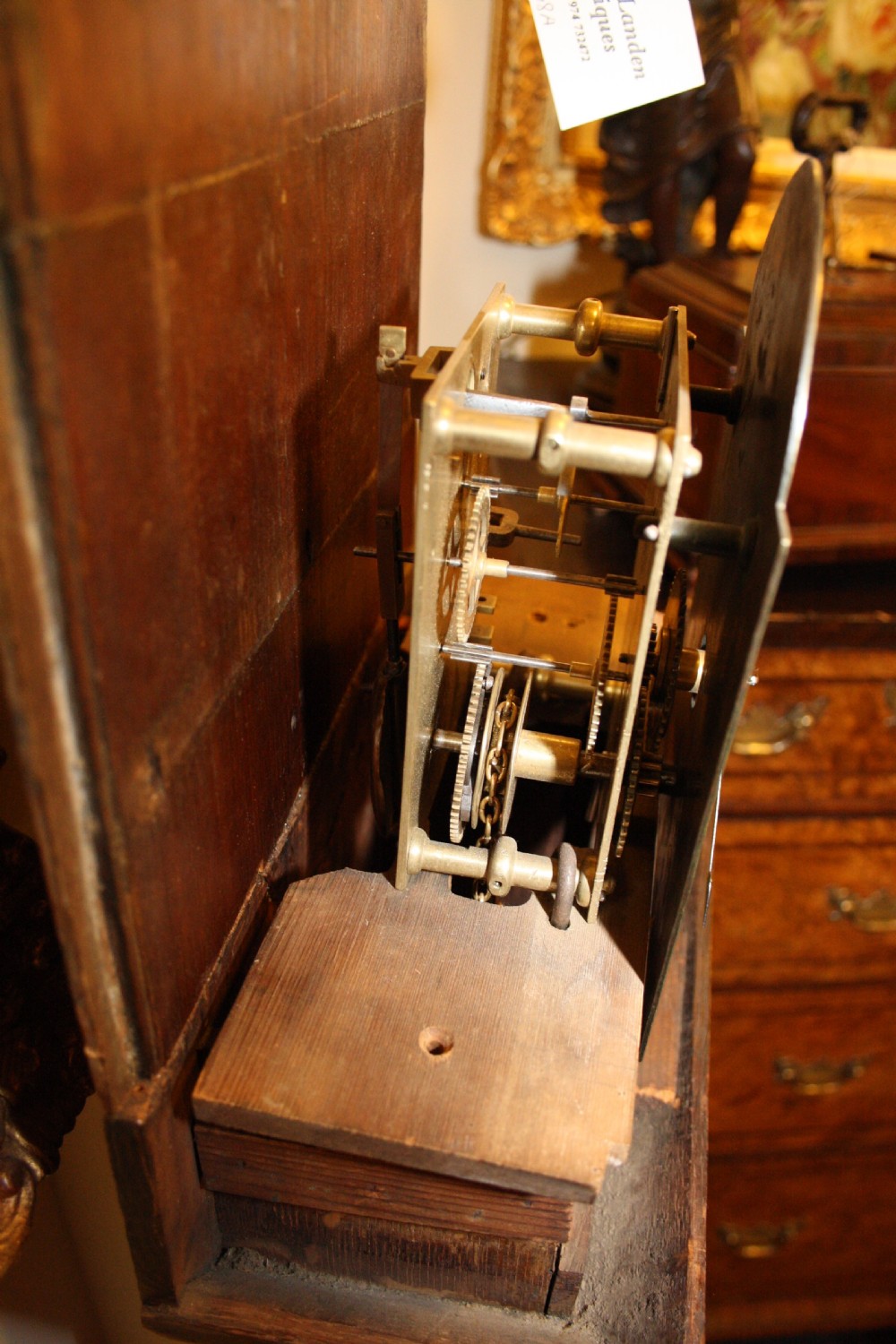 Late 18th Century Grandmother clock in Oak View V