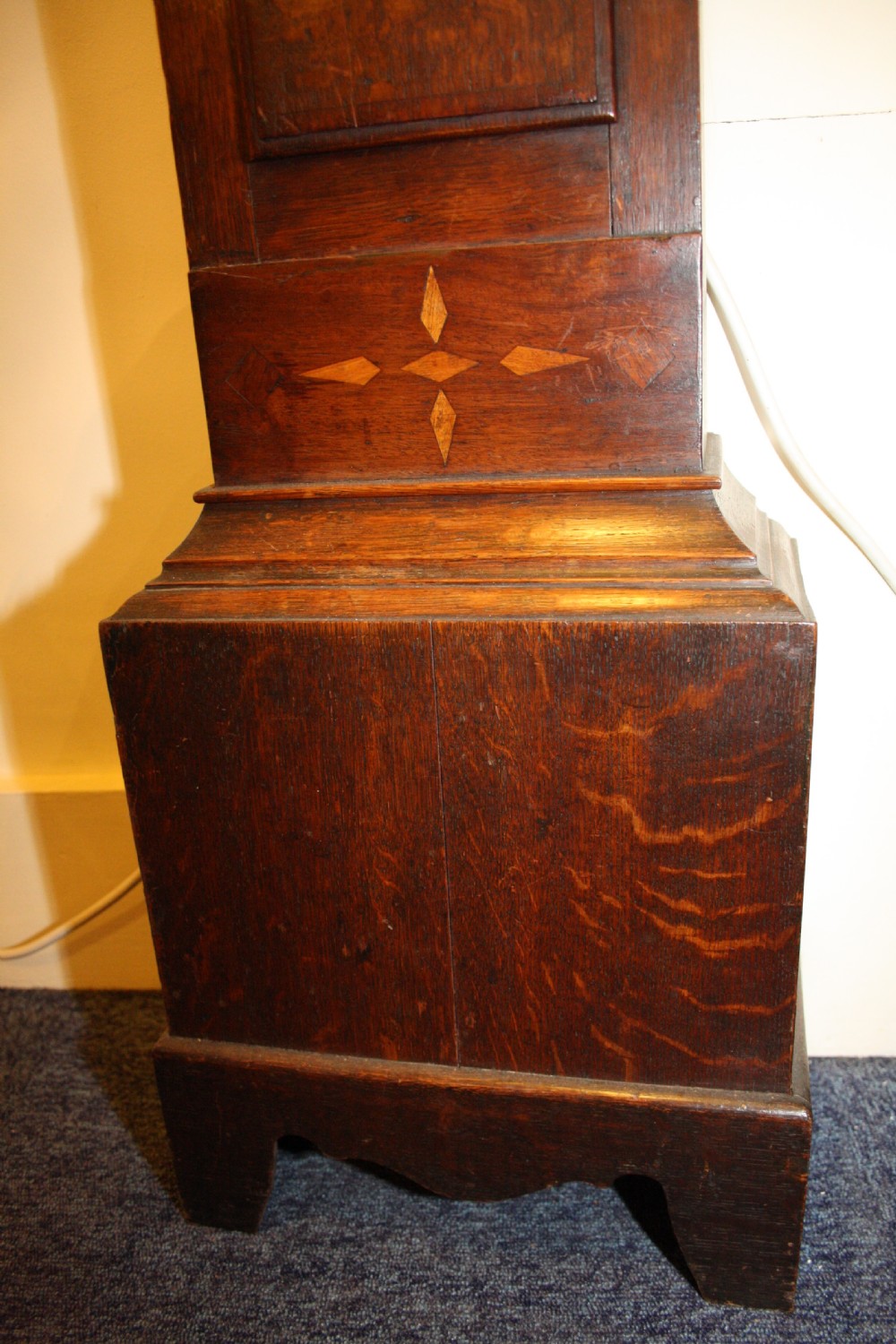 Late 18th Century Grandmother clock in Oak View VI
