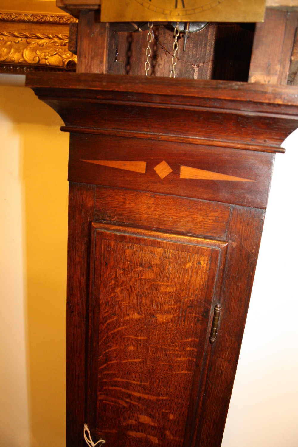 Late 18th Century Grandmother clock in Oak View VIII