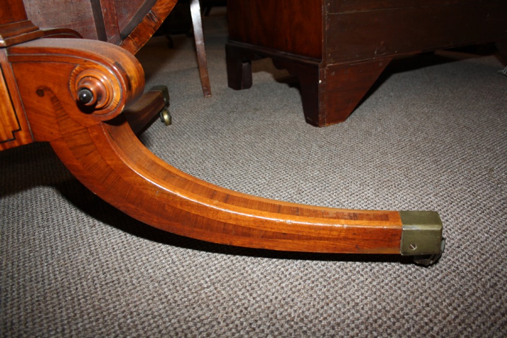 Regency Satinwood breakfast table View IX