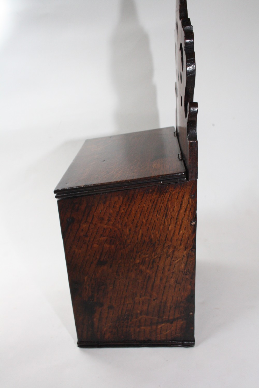 Early 19th century oak salt box View VII