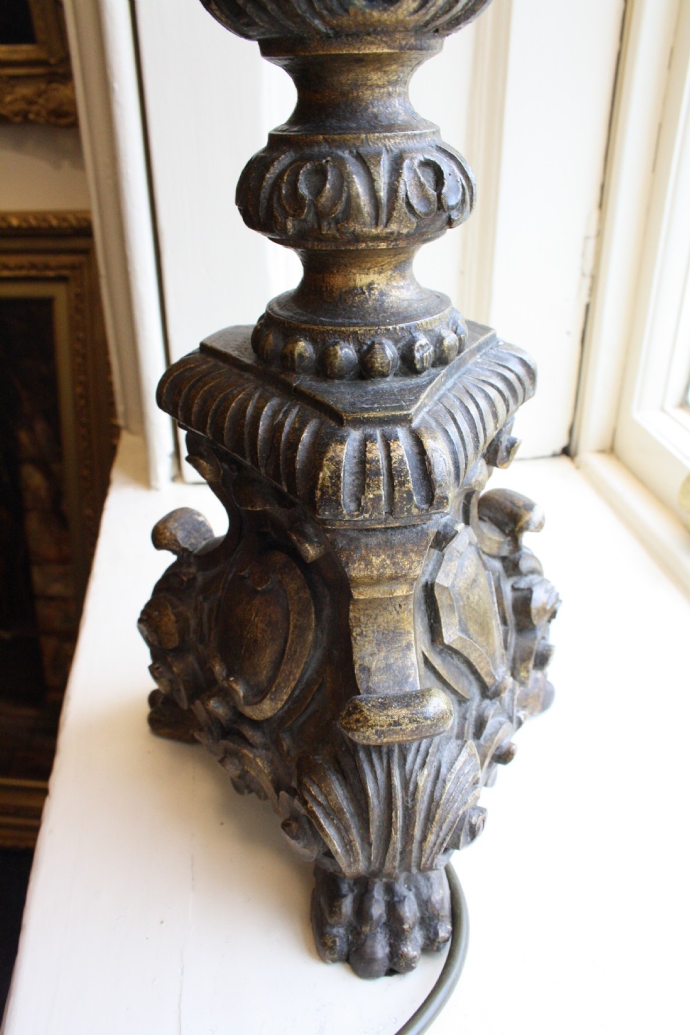 Late 19th century pair of lamps View V