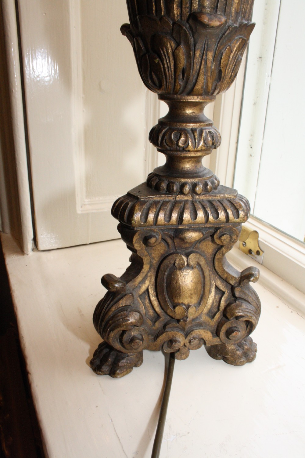 Late 19th century pair of lamps View VII