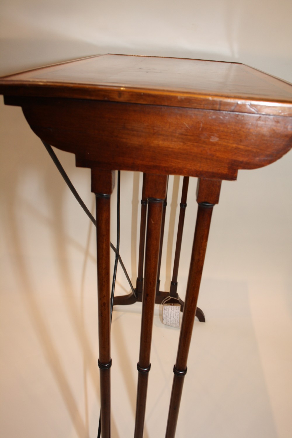 Regency nest of tables in burr walnut View VI