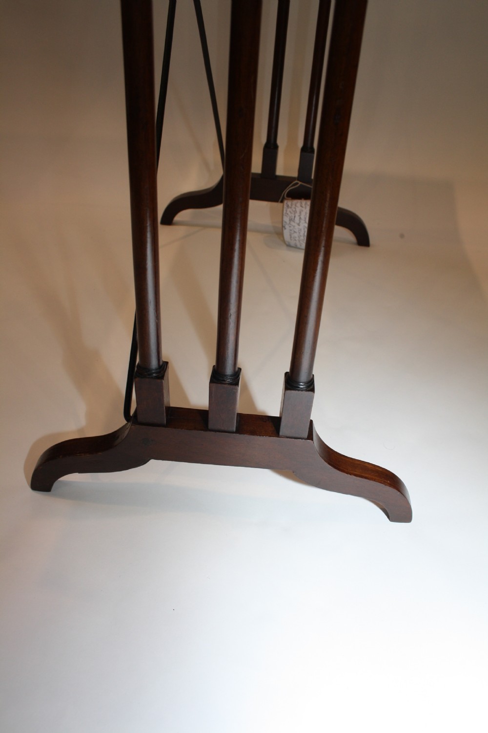 Regency nest of tables in burr walnut View VII