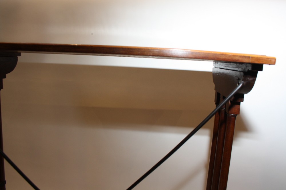 Regency nest of tables in burr walnut View VIII
